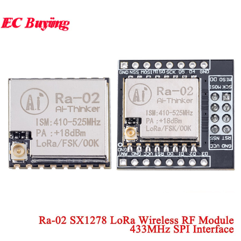 Lora Sx1278 - 20個入り/1個入り LoRa SX1278 Ra-02 433MHz Wi-Fiワイヤレス広帯域伝送モジュール
