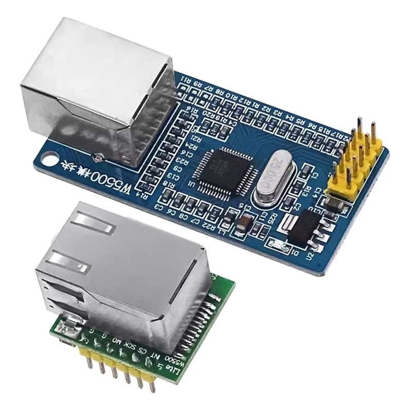 Ethernet W5500 - AA60 W5500 イーサネットネットワークモジュール、TCP/IPハードウェア、STM32マイクロコントローラー、W5100 Mini対応、Arduino用。