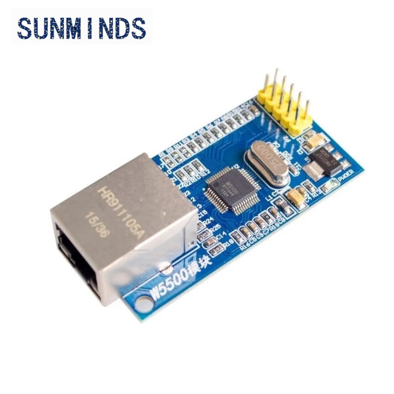 Ethernet W5500 - 1 個 W5500 イーサネットネットワークモジュールハードウェア TCP/IP 51/STM32