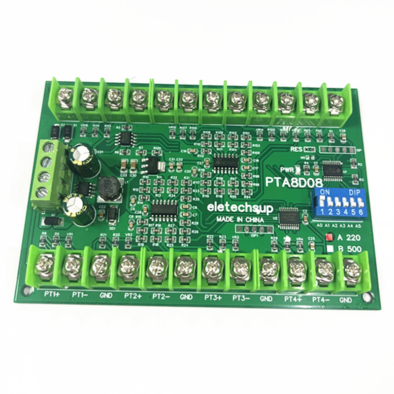 Ds18B20 - PTA8D08 8AI RS485 アナログ入力 PT100 RTD