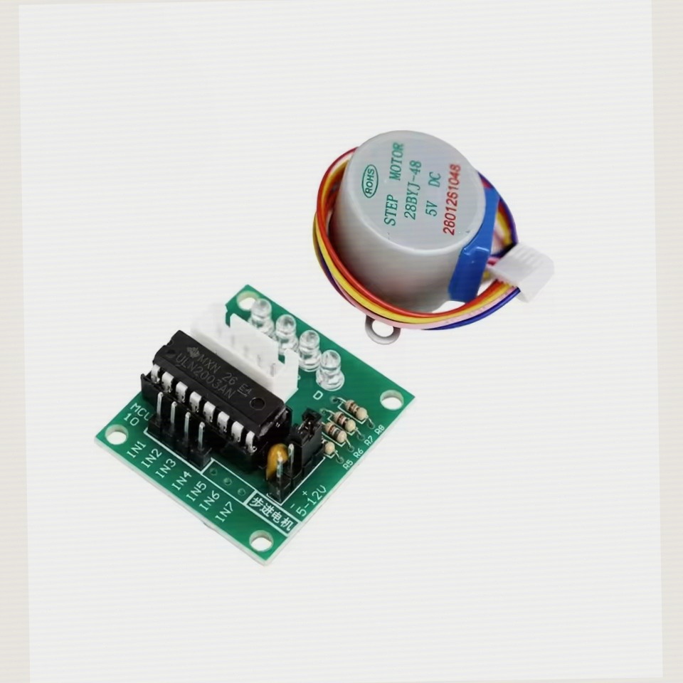 Stepper Motor 28Byj - ULN2003 ドライバー 28BYJ-48 5V 4 相ギア付きステッピング