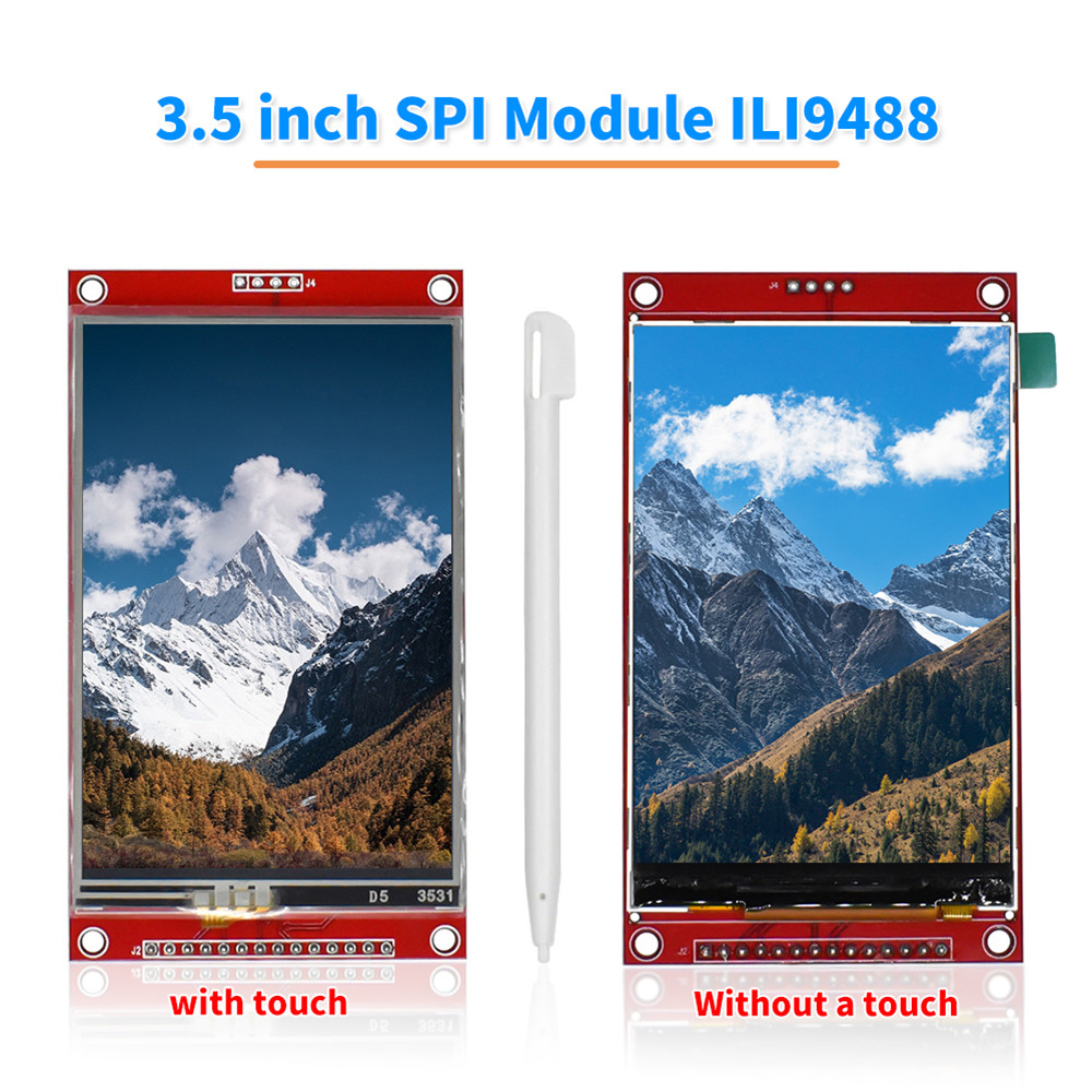 Tft Display 2.4 - 3.5 インチ TFT LCD モジュール、タッチパネル付き ILI9488