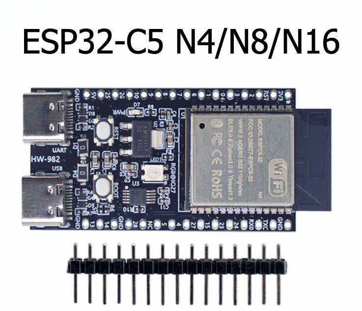 Microphone Module - Esp32-c5-devkitc-1 N4/N8/N6 コアボード開発ボード Bluetooth 5 2.4GHz/5GHz