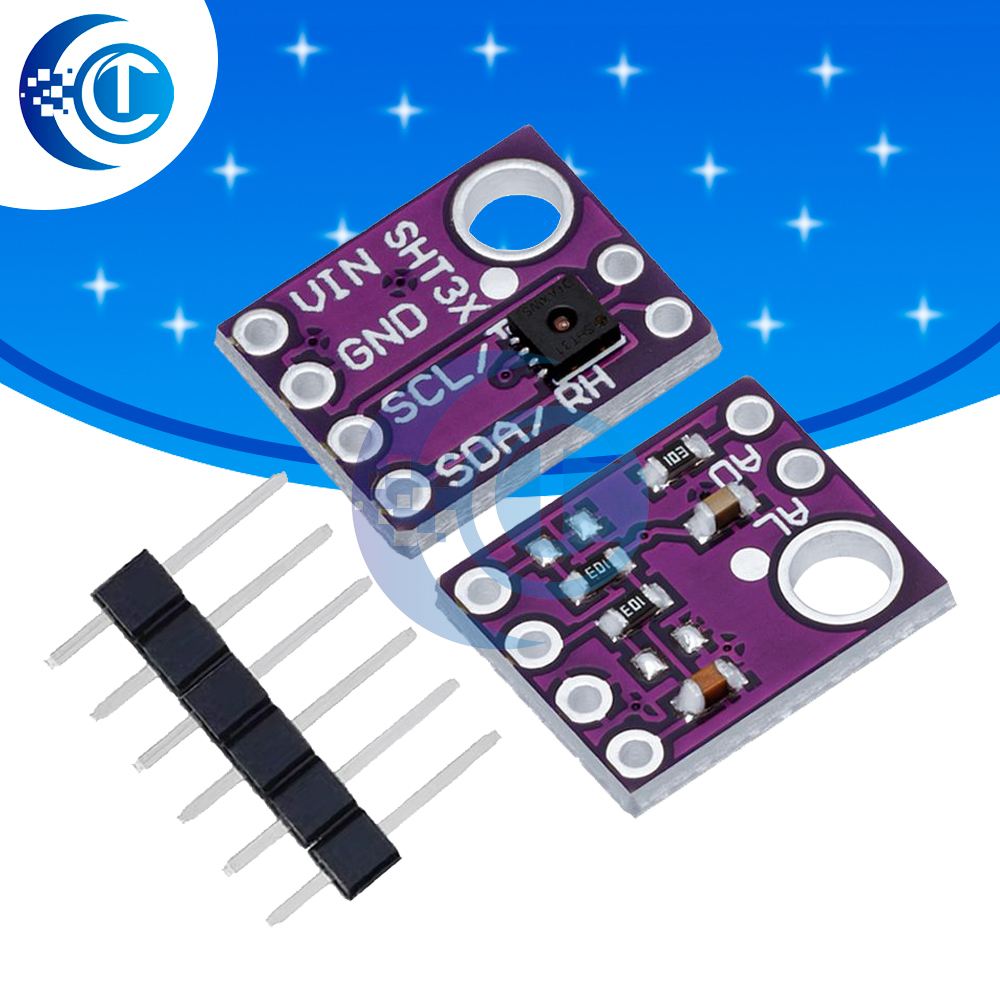 Sht31 - Arduino対応SHT31 SHT30モジュール用 – 1～20個の温度および湿度ブレークアウトセンサー（耐候性）