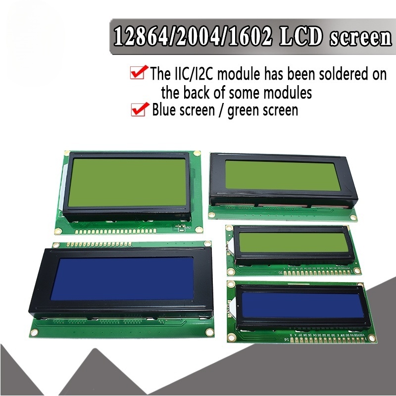 Lcd 1602 - LCD 1602 2004モジュール ブルーグリーン画面 Arduino用 LCD