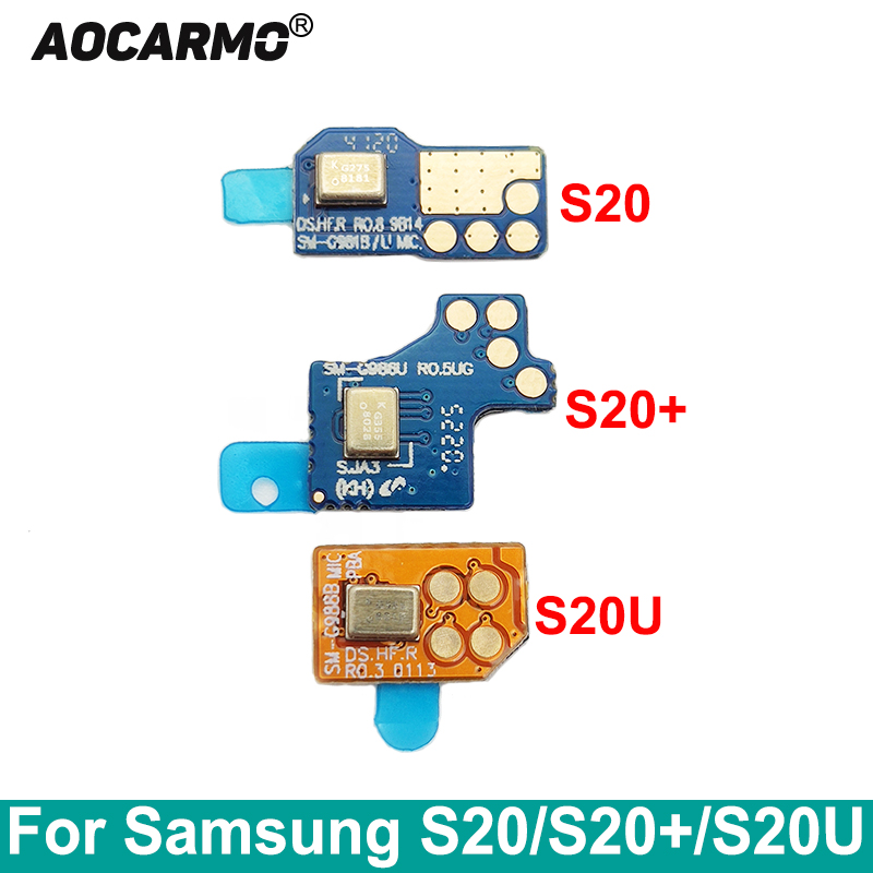Microphone Module - Aocarmo ノイズリダクショントップマイクマイク PCB ボードサムスンギャラクシー S20 S20