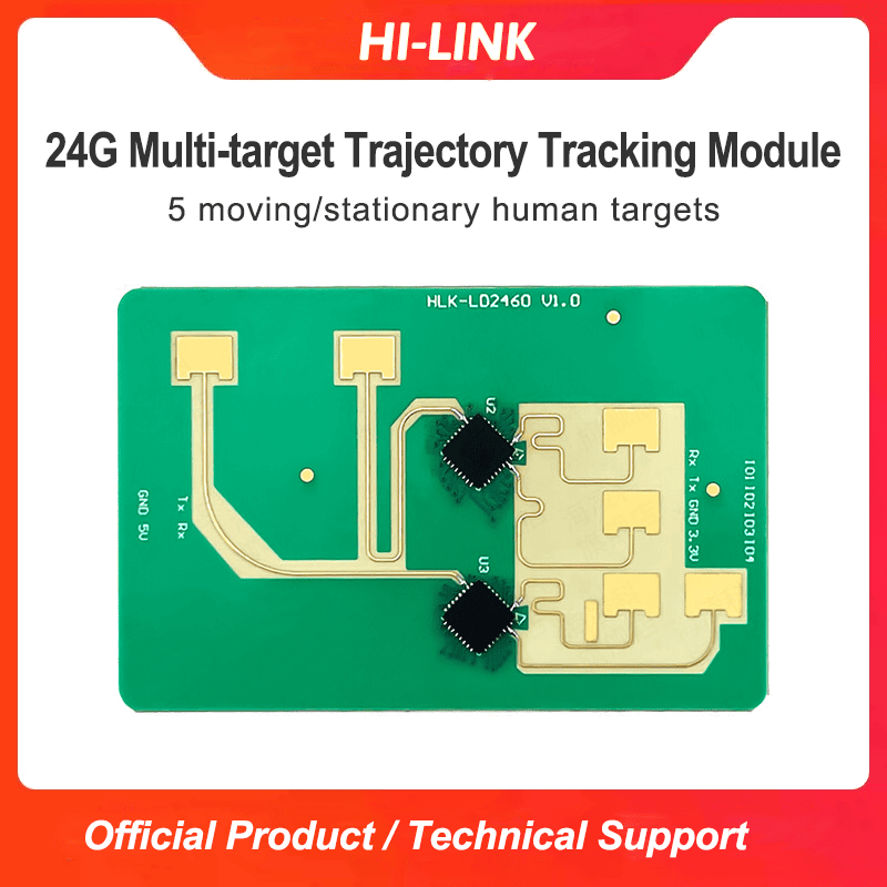 Pir Motion Sensor - 新しい人数カウント LD2460 スマートホーム人間の存在追跡センサーモーション測距モジュール HLK-LD2461