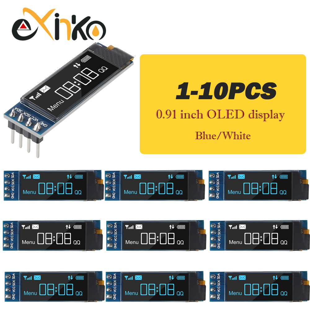 1-10個 0.91インチ OLEDディスプレイモジュール  - Oled Display 0.96 のレビューと価格