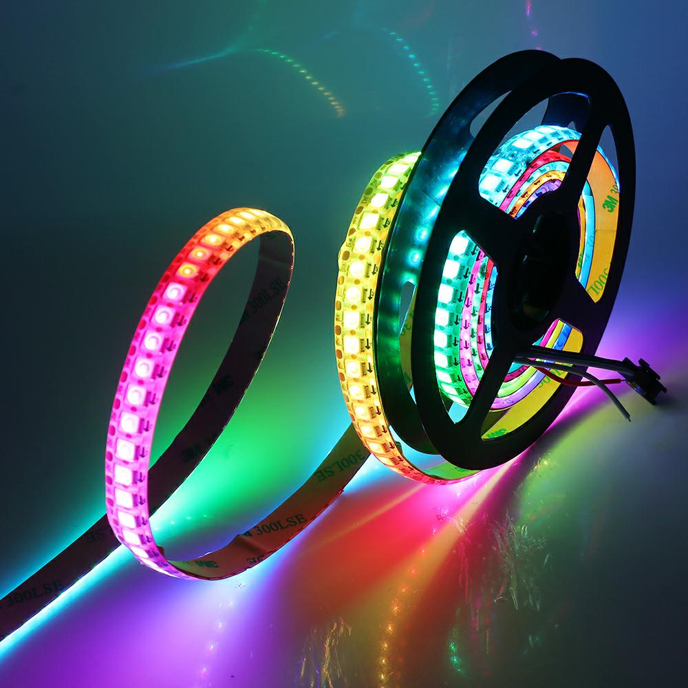 防水LEDストリップライト,フレキシブル,5v ws2812 - Ws2812B Strip 5V のレビューと価格