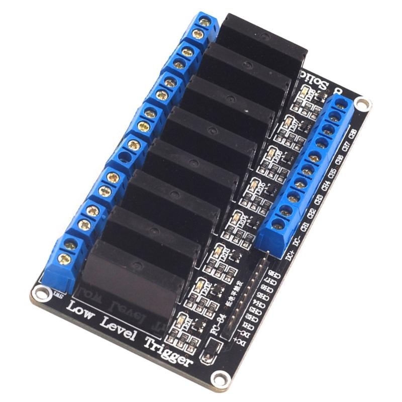 8 チャンネルソリッドリレーボード PLC ドライバ DC5 - Relay Module 1 Channel のレビューと価格