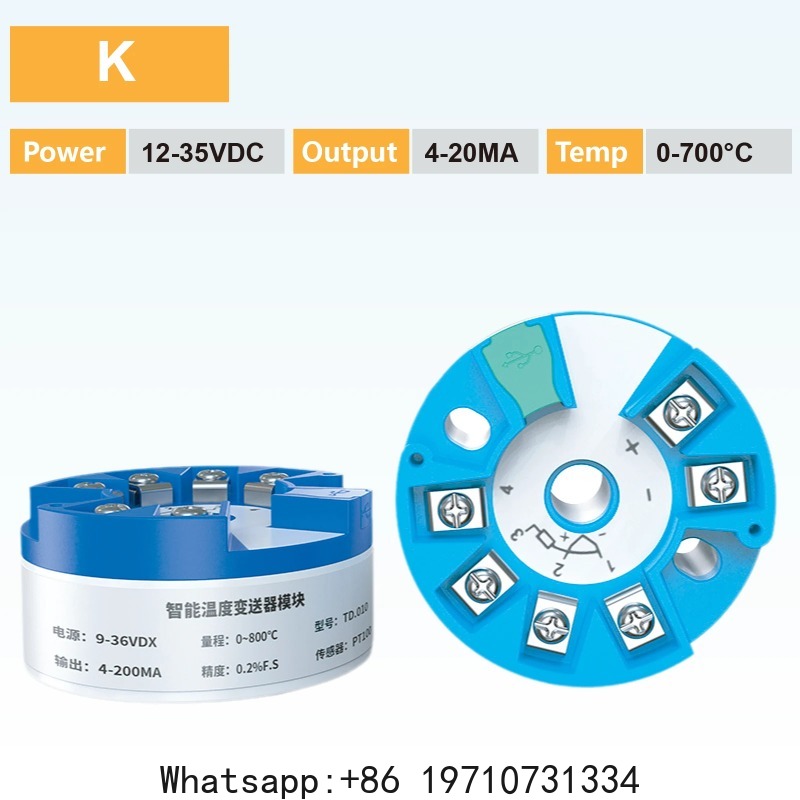 4-20mA 温度トランスミッターモジュール PT100 K - Thermocouple Module K Type のレビューと価格