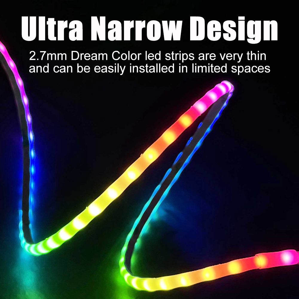 DC5V 2.7 ミリメートル超狭い WS2812B COB - Neopixel のレビューと価格