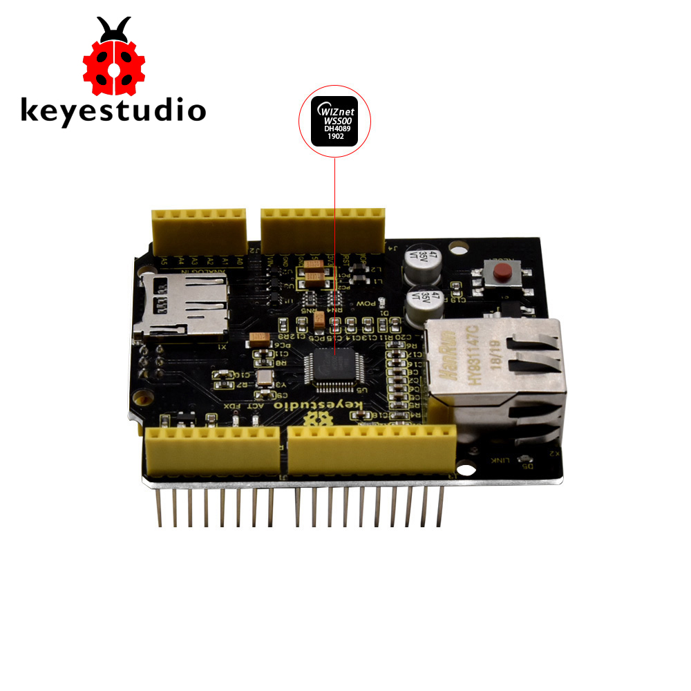 Keyestudio w5500イーサネットシールドequa - Ethernet W5500 のレビューと価格