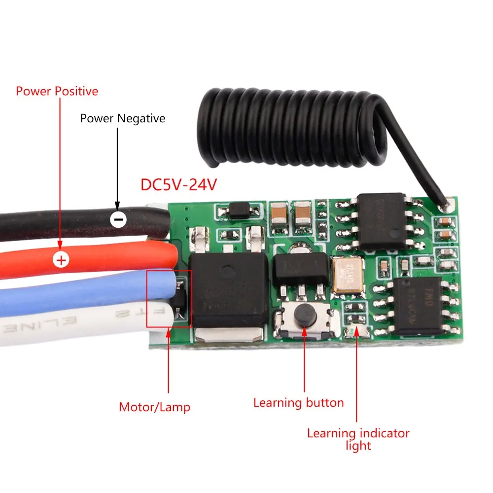 DC 3.7V-24V 433MHz ミニワイヤレス RF  - Joystick Module のレビューと価格