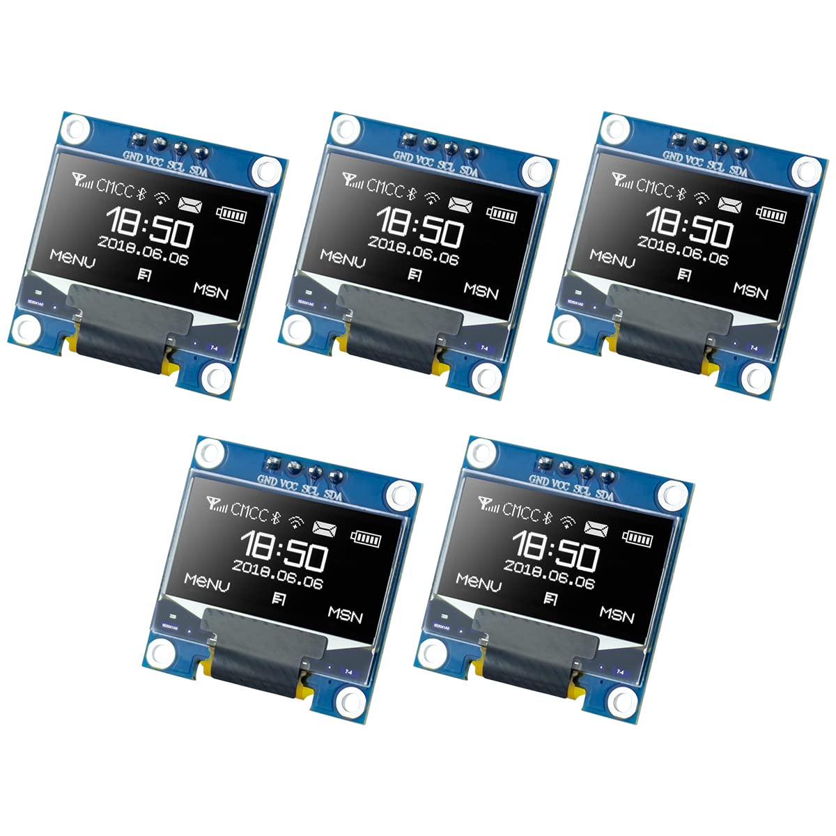 0.96 インチ OLED I2C IIC ディスプレイモジ - Oled Display 0.96 のレビューと価格