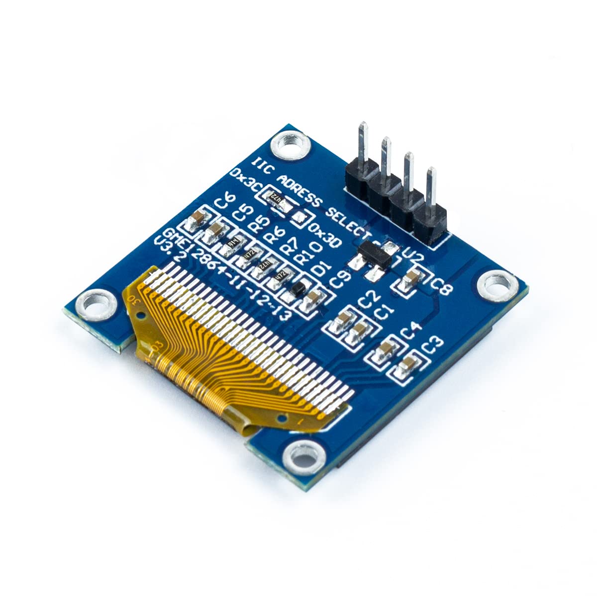 0.96 インチ OLED I2C IIC ディスプレイモジ - Oled Display 0.96 のレビューと価格