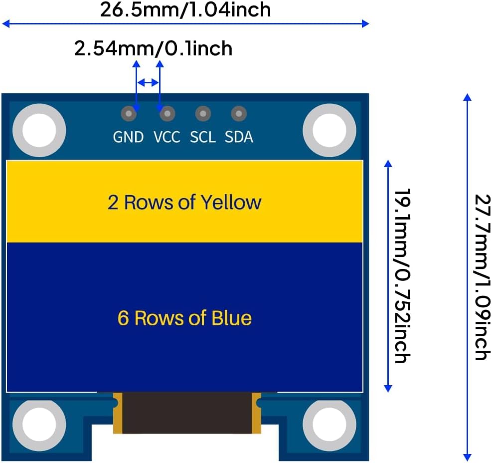3 個の 0.96 インチ OLED ディスプレイ画面モジュ - Oled Display 0.96 のレビューと価格