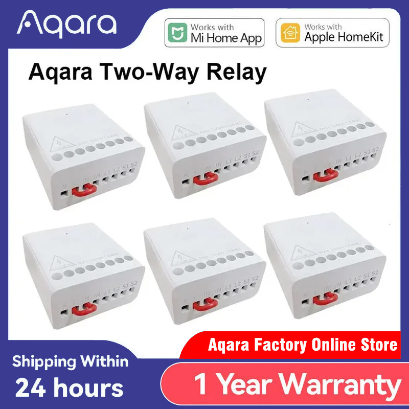 オリジナル Aqara スマート双方向制御モジュールリレース - Relay Module 1 Channel のレビューと価格