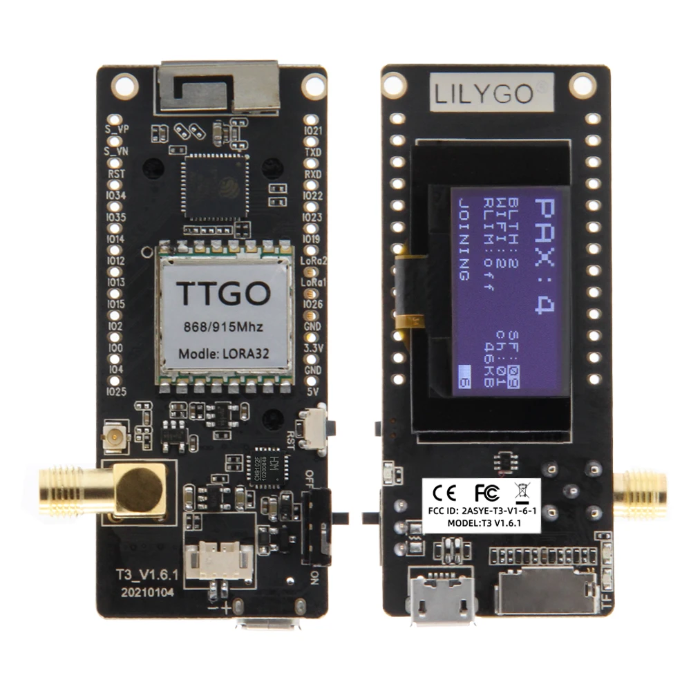 リリーゴ ®   TTGO LoRa32 V2.1_1.6  - Oled Display 0.96 のレビューと価格
