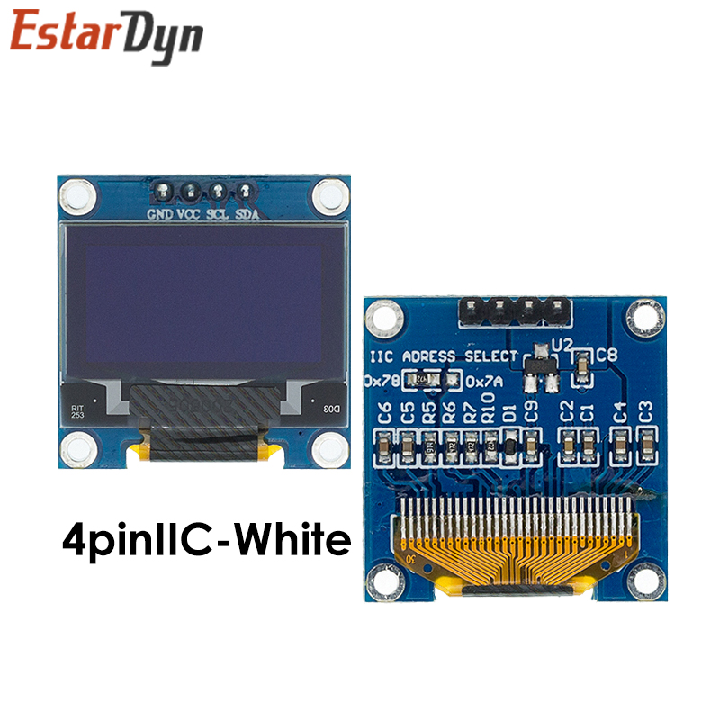 0.96 インチ IIC SPI シリアル 7/4 ピン白/ - Oled Display 0.96 のレビューと価格