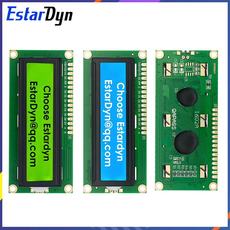 LCD1602 1602 LCDモジュール ブルー/イエロー - Lcd 1602 のレビューと価格