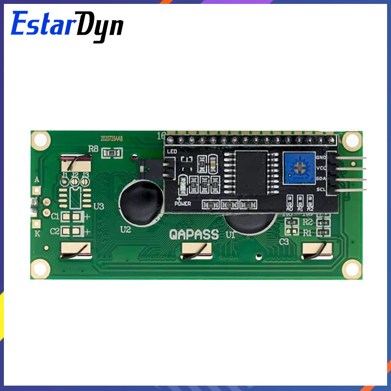 LCD1602 1602 LCDモジュール ブルー/イエロー - Lcd 1602 のレビューと価格
