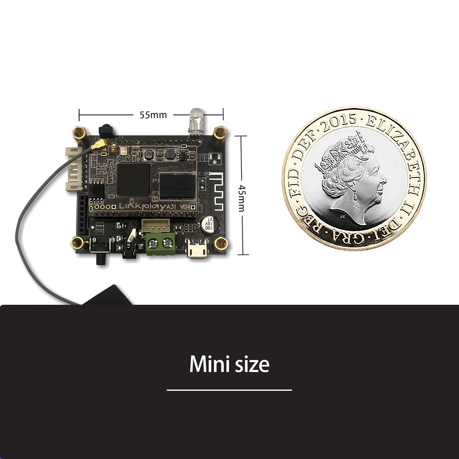 D10 WiFi および Bluetooth 5.0 オーデ - Microphone Module のレビューと価格