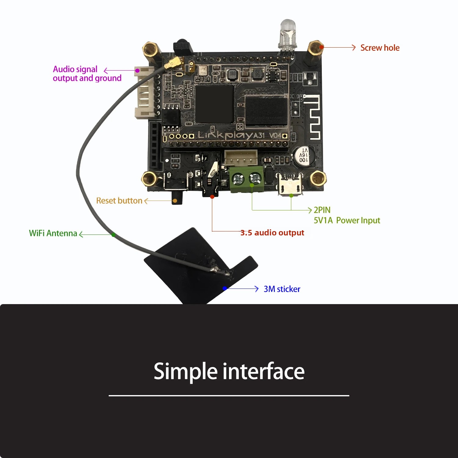 D10 WiFi および Bluetooth 5.0 オーデ - Microphone Module のレビューと価格