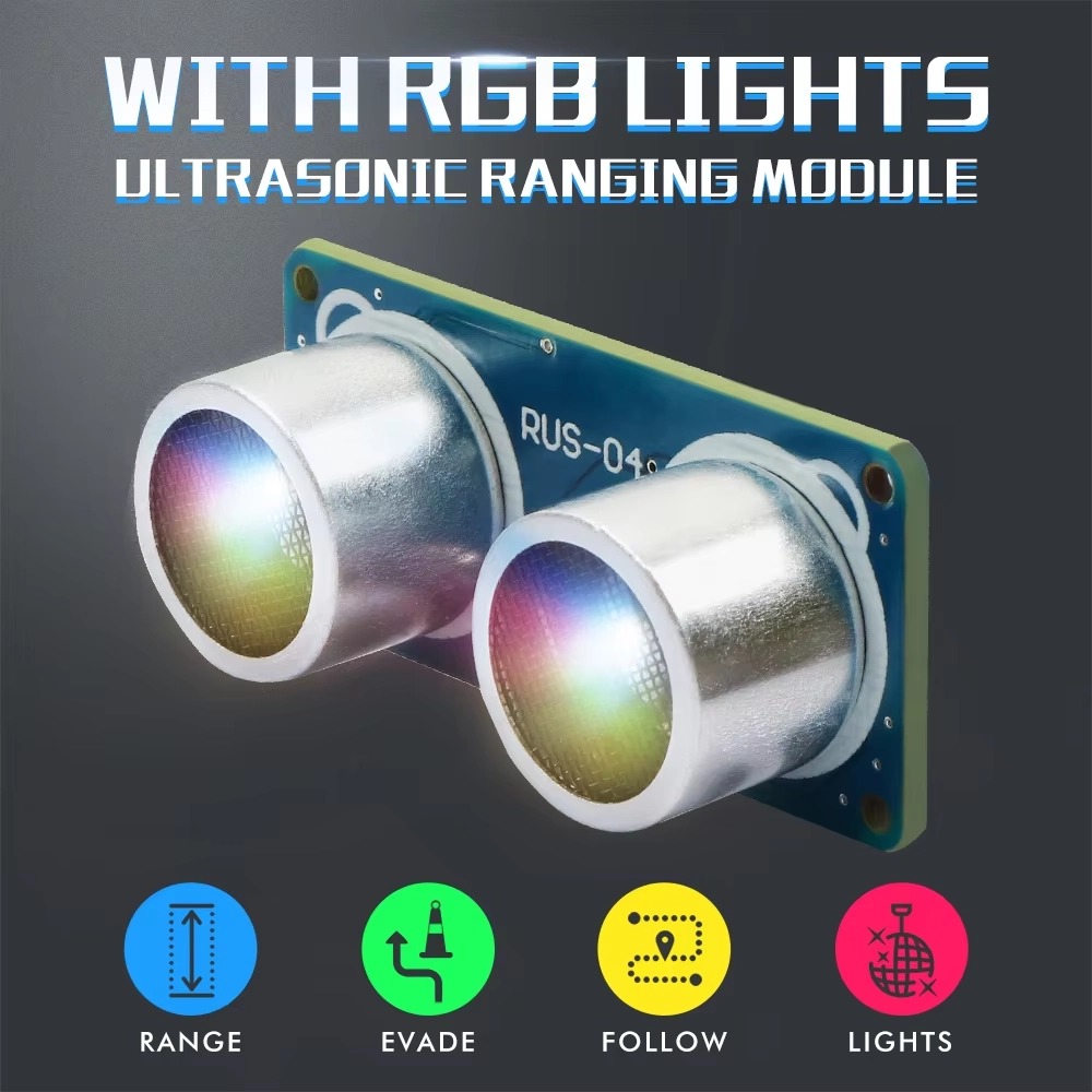 HC-SR04/RUS-04 超音波モジュール距離測定センサ - Ultrasonic Sensor Hc-Sr04 のレビューと価格