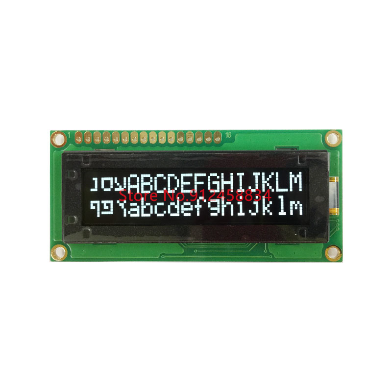 1602 16X2 OLED SPI I2C 3.3vまたは - Lcd 1602 のレビューと価格