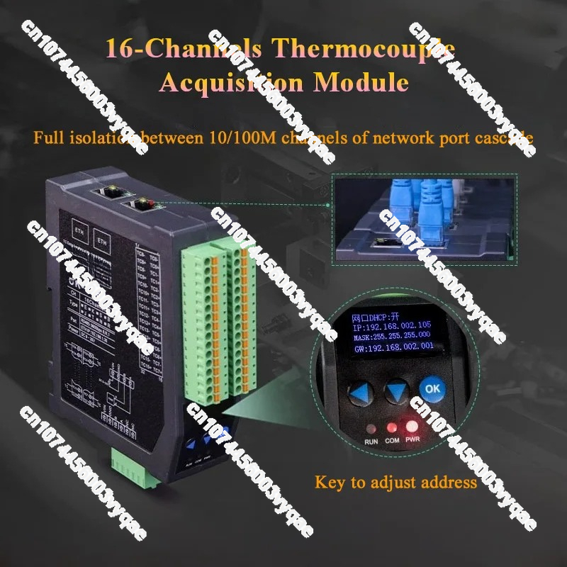 インテリジェントデータ収集カード用 16 チャンネル K/T - Thermocouple Module K Type のレビューと価格