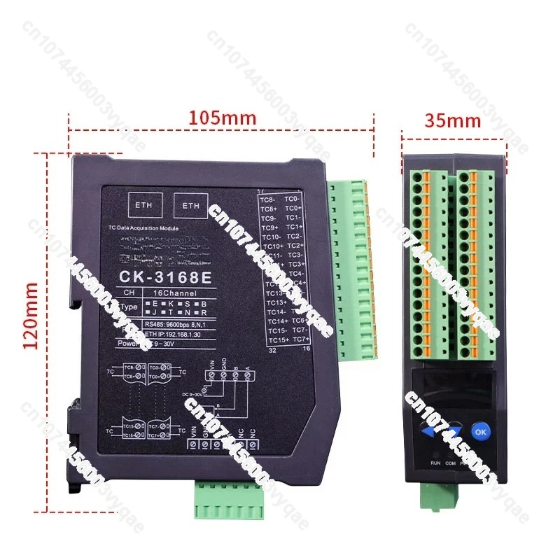 インテリジェントデータ収集カード用 16 チャンネル K/T - Thermocouple Module K Type のレビューと価格