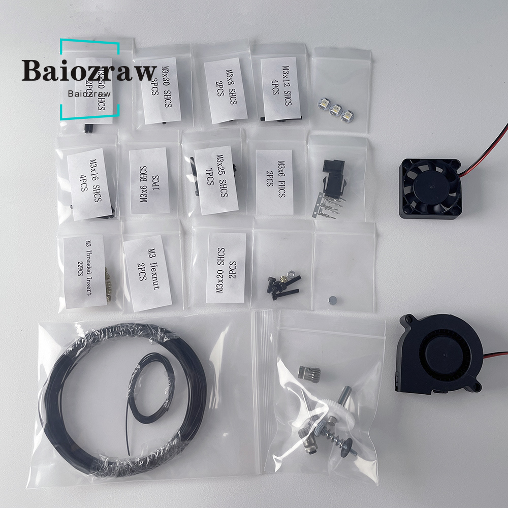 Baiozraw新しいstealthburner押出機スクリ - Neopixel のレビューと価格