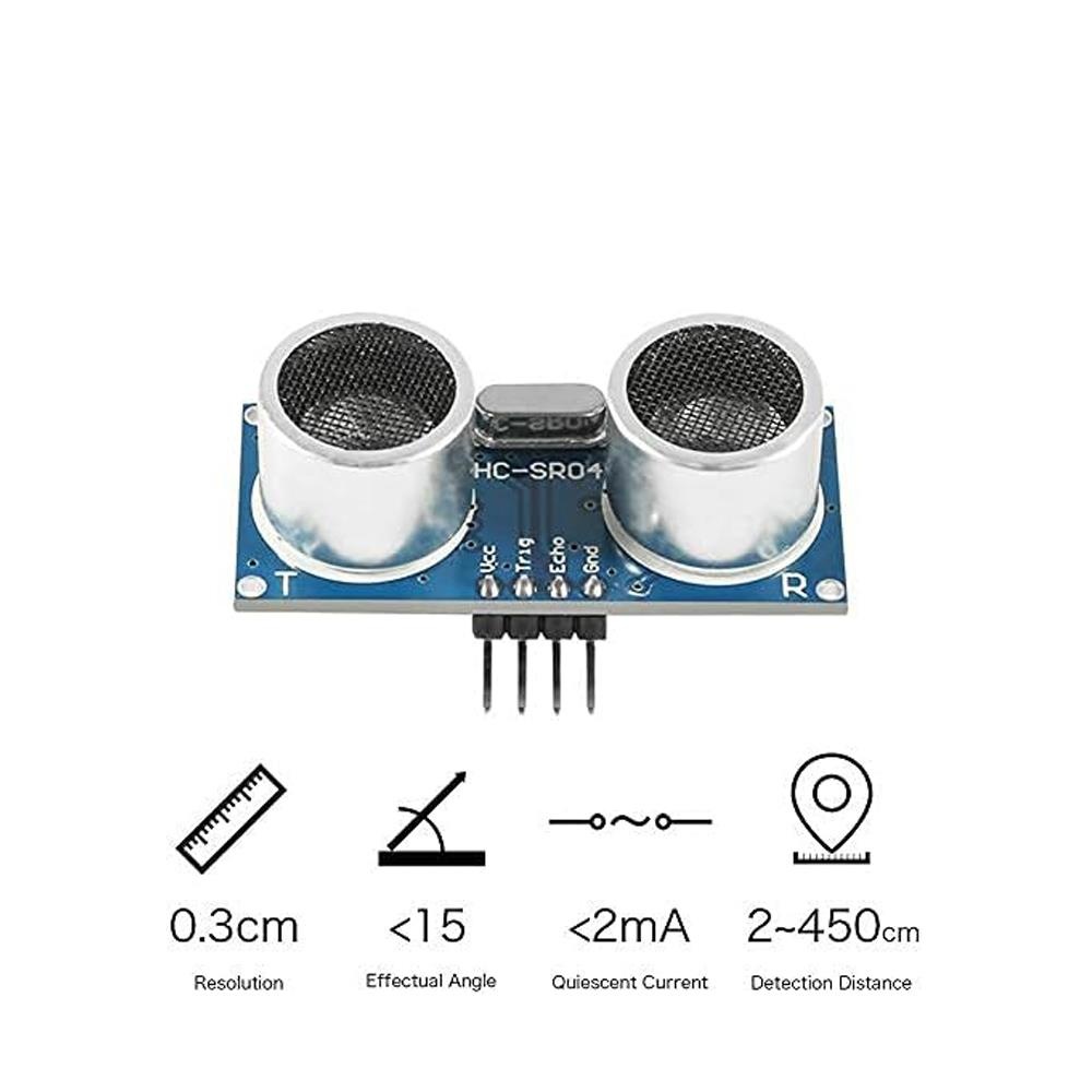 XZG 超音波センサー HC-SR04 HCSR04 世界超 - Ultrasonic Sensor Hc-Sr04 のレビューと価格