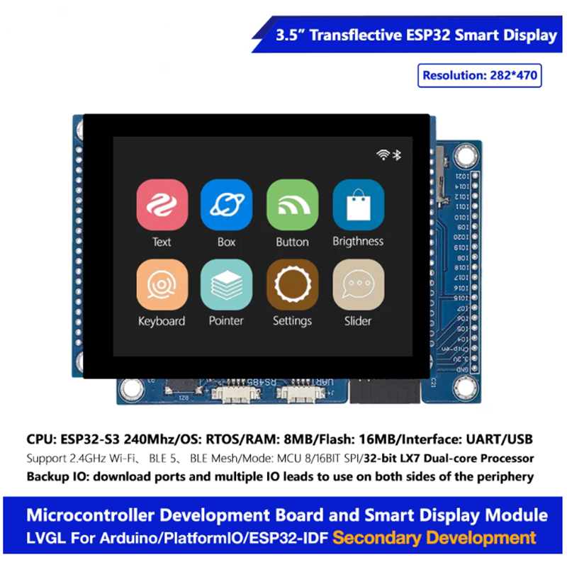 3.5インチ半透過型TFT LCD 282X470 320X - Ssd1306 のレビューと価格