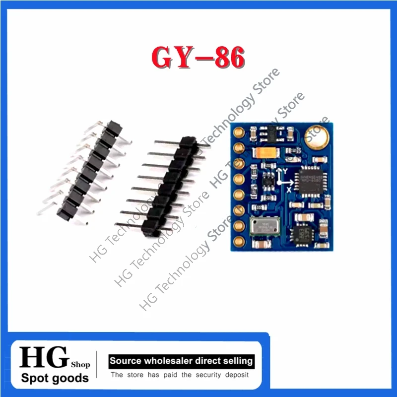 Mwcフライトコントロールセンサーモジュール,GY-86,1 - Mpu6050 のレビューと価格